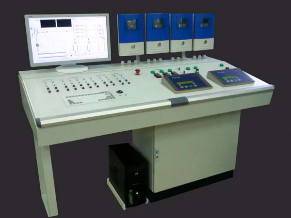Control panel Flow Calibration Rig, flow meter calibration test bench, Komissarov Nikolai Metrology Systems